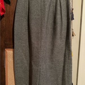 Vintage 1940s wool pencil skirt